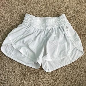 Lululemon white shorts